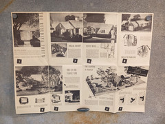 VTG 1950s The Little Red House Good Housekeeping Floor Plan MCM Chapman & Evans