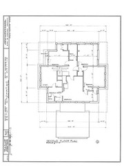 Prairie Style, Architect’s own home, Sunroom, 4 bedrooms, printed house plans