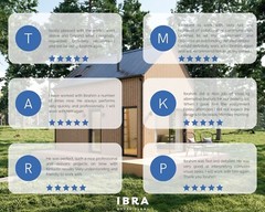 Modern Cabin House, 12′ x 20′, 512 Sq Ft, Tiny House, Architectural Plans