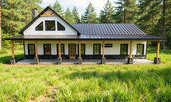 Modern Farm House: 2,220 (Living ) Sqft -4bed-2.5bath