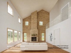 Farmhouse Barndo House Plan – 68×38, 3 Bed 3 Bath with 2-Car + RV Garage – Moder