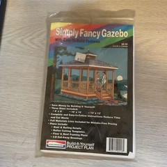 New Vintage Build It Yourself Simply Fancy Gazebo Garlinghouse Project #90018