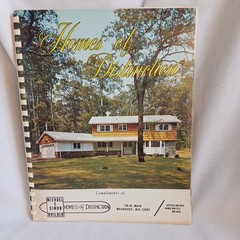 Vintage 1967 Homes Of Distinction Builder Catalog Floor Plans Groovy