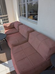 Two straight sections Patio Article