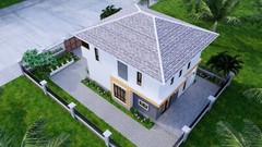 25×35 Small House Plan 7.5×9 Meter 3 Bedrooms PDF Full Plans (A4 Hard Copy)