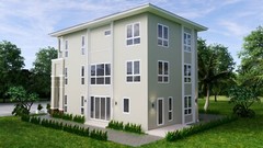 36×46 Feet House Design Plans 11×14 Meter 6 Beds 4 Baths Hip Roof (A4 Hard Copy)