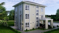36×46 Feet House Design Plans 11×14 Meter 6 Beds 4 Baths Hip Roof (A4 Hard Copy)