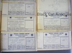 1966 Texaco Canada Dorval Airport Engineer Drawings & Specs/Contract Papers