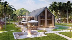Black House 2 Bed, Bathroom, Terrace&Mansard Roof CAD Blueprints Metric/Imperial