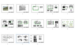 26’x16′ Pavilion with Pergola Plans, Outdoor Gazebo Blueprints
