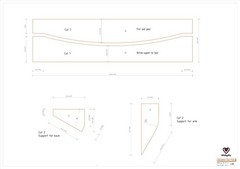 Complete plans + Assembly Manual to make an Adirondack chair from scratch – pdf
