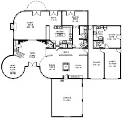 CAD file for plan JML009B … house / home / construction / floor plans