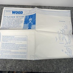 Better Homes & Gardens Wood Plans Uncut Yuletide Sentry Soldier