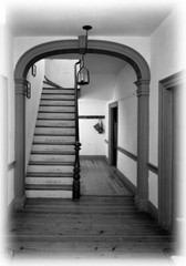 Traditional Dutch Colonial farmhouse, wide porch, printed architectural plans