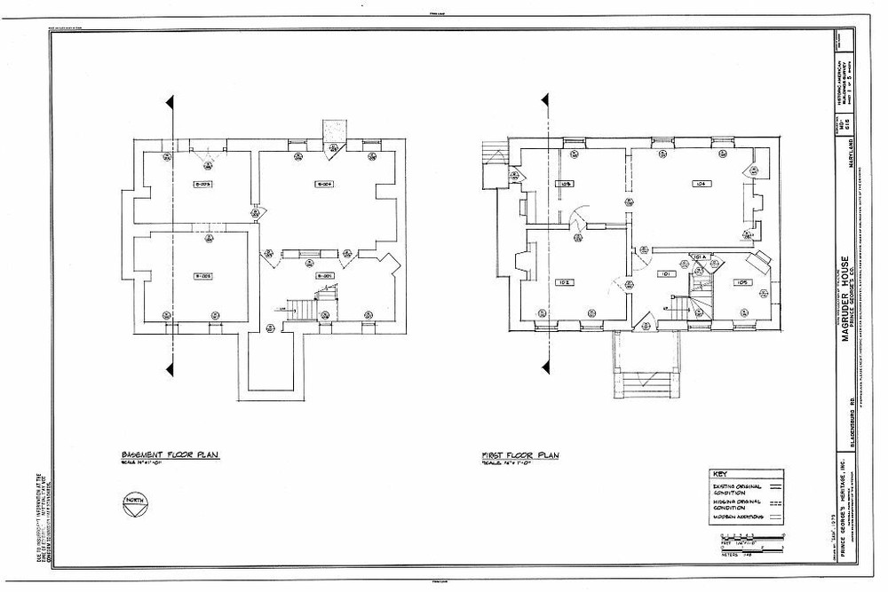 Dutch Colonial stone house, gambrel roof design, PRINTED architectural plans