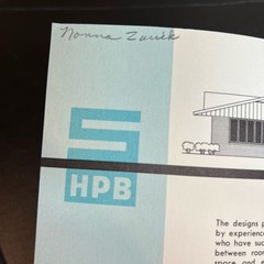VTG 1977 Three 3 Bedroom Homes Plan Design Book By Small House Planning Bureau