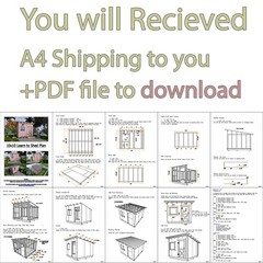 10×10 Learn to Shed Plan (PDF Plans and A4 Hard Copy)
