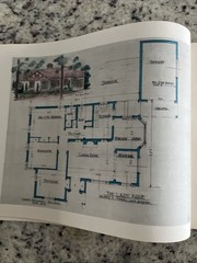 Vintage 1945 Future Homes Co Home Plan Catalog MCM Ranchers 50 Colorful Drawings