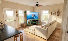 840 Sqft (Living) Modern Cabin – 2 Bd, 1 Ba