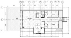 A Frame 22′ x 36′ Spacious Cabin House Design Plans – Drawings Blueprints