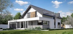 Modern House Plan, American Style House, Barndominium House, Farm House- MANİSA