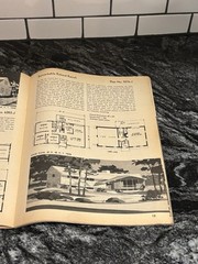 Vtg 1976 Illustrated Popular Homes & Plans 61st Edition Blueprints Magazine MCM