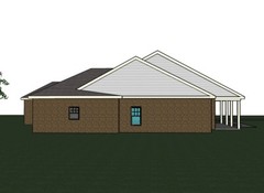 Abbigale 2161G 1 BRICK home, house plan 4 beds, 2.5 baths PDF