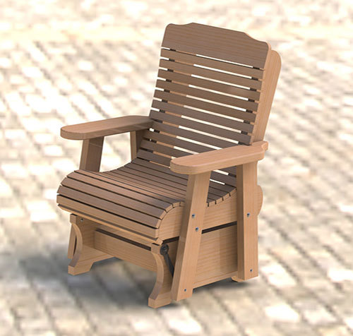 Wooden Glider/Rocker Building Plans 001 – Easy to Build – Paper Plans Only
