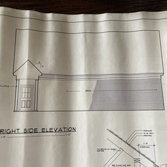 42 x 25 -3 Car Garage with 9’4” interior Ceiling & Walk-up Bonus Building Plans