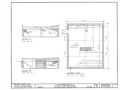 Frank Lloyd Wright Prairie Home, 3-4 bedrooms, architectural house plans