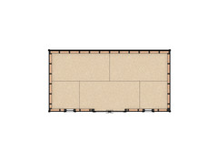 8’x16′ Shed Building Plans, 128 sq. ft.