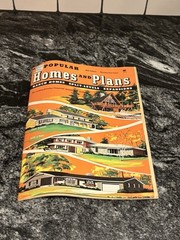 Vtg 1978 Illustrated Popular Homes & Plans 66th Edition Blueprints Magazine MCM