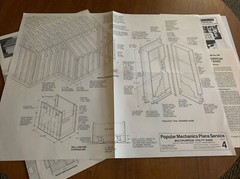 Vintage Popular Mechanics Multipurpose Utility Shed 1985 Plans And Instructions