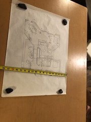 Vintage Architectural Drawings Lot of 5 Hand Drawn Plans