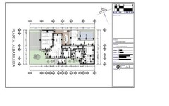 DISEÑO MODERNO DE PLANO DE CASA DE 1 NIVEL 10 x 19 mts DE 3 RECAMARAS