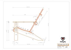 Complete plans + Assembly Manual to make an Adirondack chair from scratch – pdf