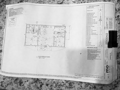 Full Set of single story Barndo 2 bedroom 2 bath house plans 1/8 scale