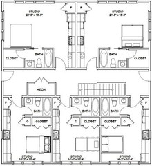 44×48 10-Plex – PDF FloorPlan – 4,114 sqft – Model 4E