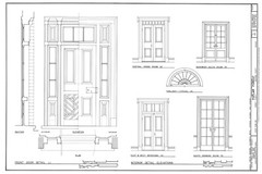 Poplar Forest by Thomas Jefferson, octagon Colonial country house detailed plans