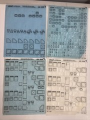Letraset Architecture Bathroom And Kitchen Transfer Sheets – Lot Of 16 Used