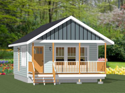 18×30 Tiny House — 540 sq ft — PDF Floor Plan – Model 5A