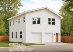 30′ x 30′ Two Bedroom Garage Apartment – Architectural Plan with Elevations & Ma