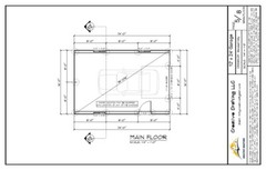 Blueprint for 16′ x 24′ – Post Framed Garage/Shop Plans (Pole Barn)