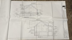 Custom Log Home Blueprint Plans Morgan Home Jasper AR Architecture 10 Sheets