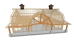 2400 Sqft Modern Barndominium 4bd/2.5ba – Construction Plans – PDF
