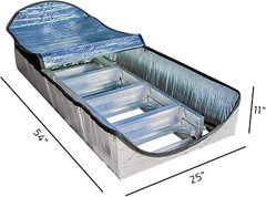 Energy Saving Attic Door Insulation Cover with Easy Access Zipper 25″ x 54