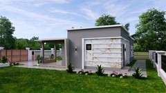 Modern House Plan 15×9 M 49×30 Feet 3 Beds 3 Baths Terrace Roof PDF Plan