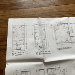 Large Foldout Architectural Blueprint Super 8 Motel Uniontown PA Y2K 24×36