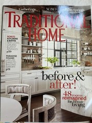 Lot of 3 Magazines Traditional Homes: 2009 & 2017, Charismas Ideas, Kitchen/Bath