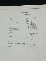 Plans for Building a Work Bench-White Pine Bureau-Canadian Lumberman’s Assoc.